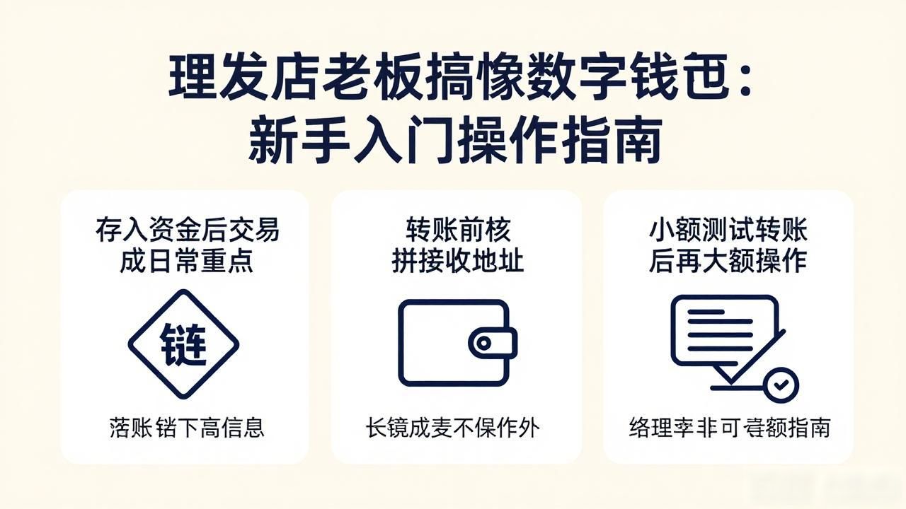 理发店老板搞懂数字钱包：新手入门操作指南-第1张图片-imToken 官网｜全球领先多链去中心化钱包｜BTC ETH NFT DeFi 管理工具
