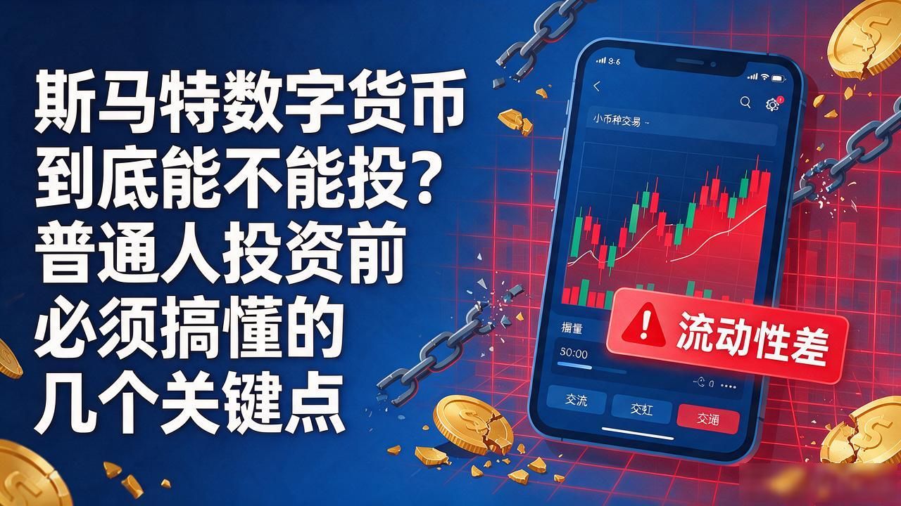 斯马特数字货币到底能不能投？普通人投资前必须搞懂的几个关键点