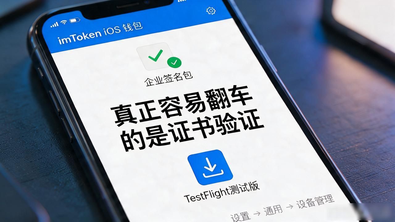 imToken iOS验证，iPhone上怎么装钱包最安全