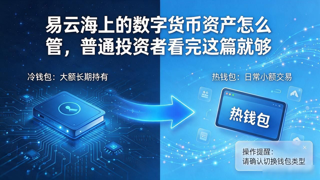 易云海上的数字货币资产怎么管，普通投资者看完这篇就够
