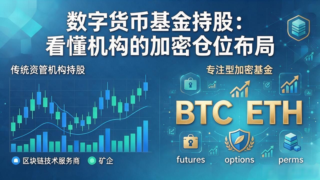 数字货币基金持股：看懂机构的加密仓位布局
