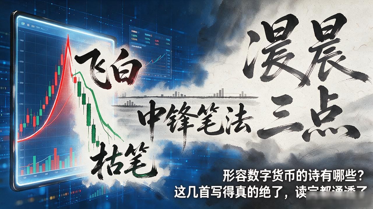 形容数字货币的诗有哪些？这几首写得真的绝了，读完都通透了