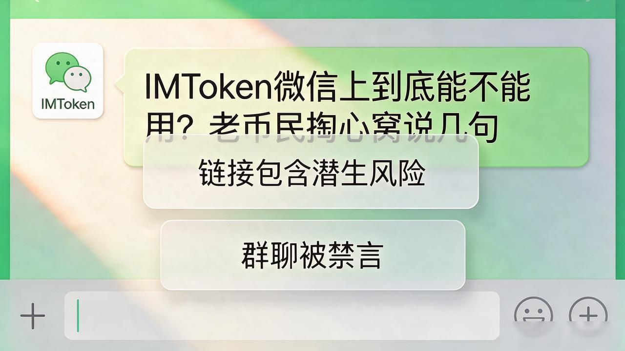 IMToken微信上到底能不能用？老币民掏心窝说几句-第1张图片-imToken 官网｜全球领先多链去中心化钱包｜BTC ETH NFT DeFi 管理工具
