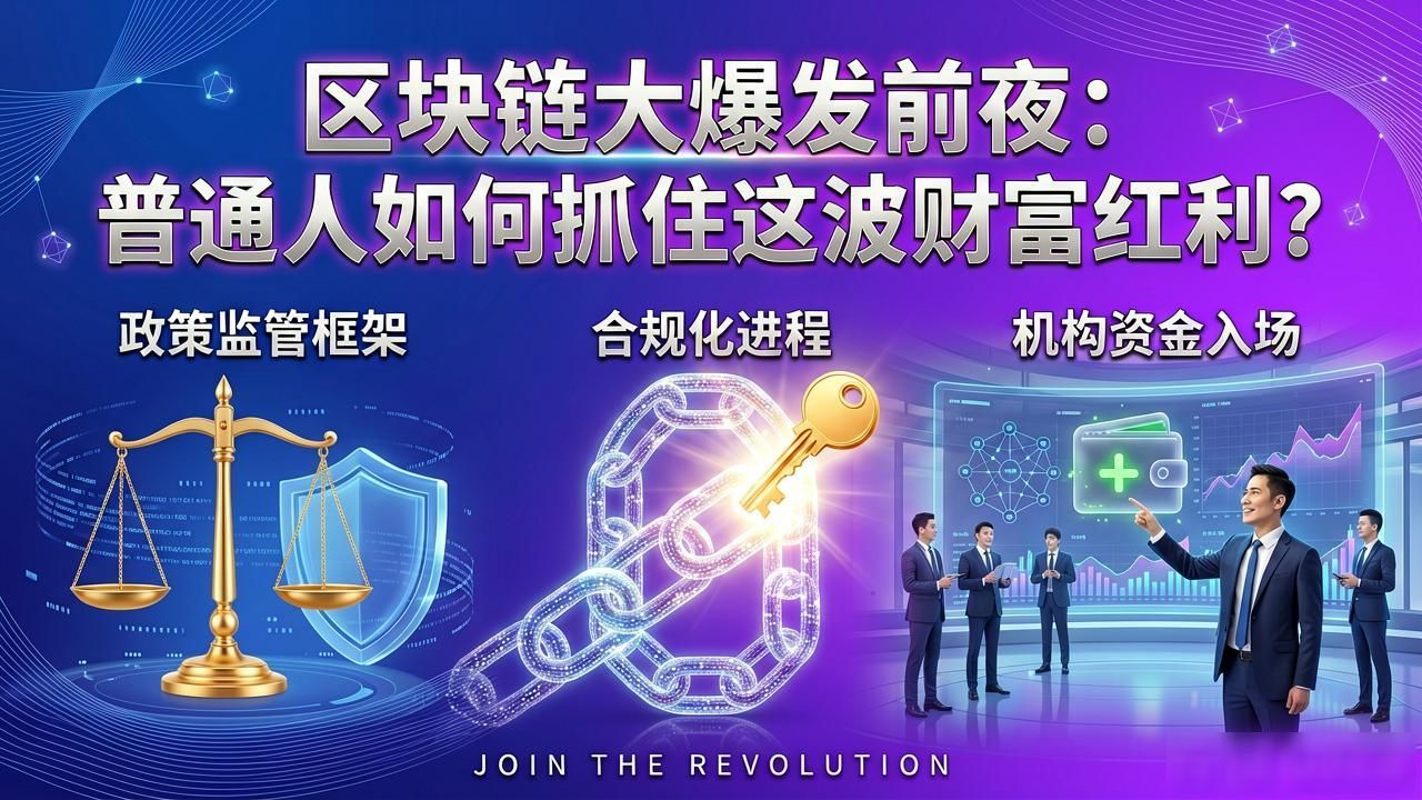区块链大爆发前夜：普通人如何抓住这波财富红利？