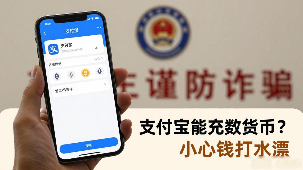 支付宝能充数字货币？小心钱打水漂