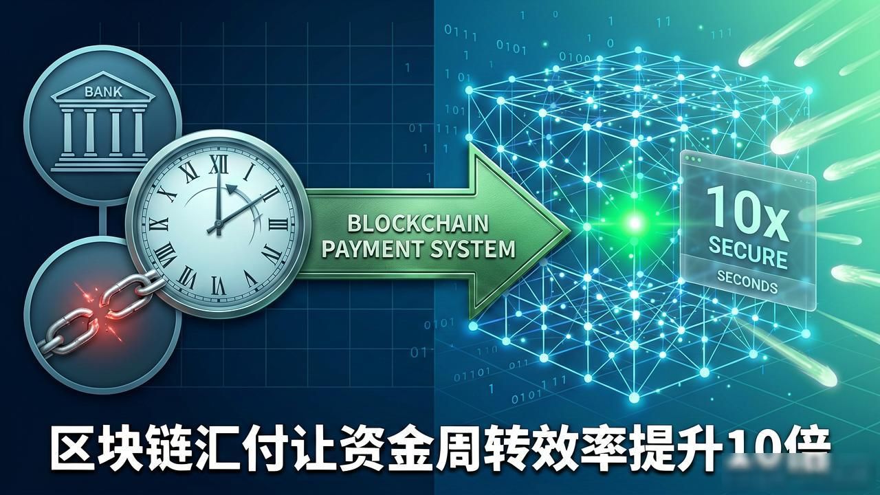 跨境汇款太慢还贵？区块链汇付让资金秒到账