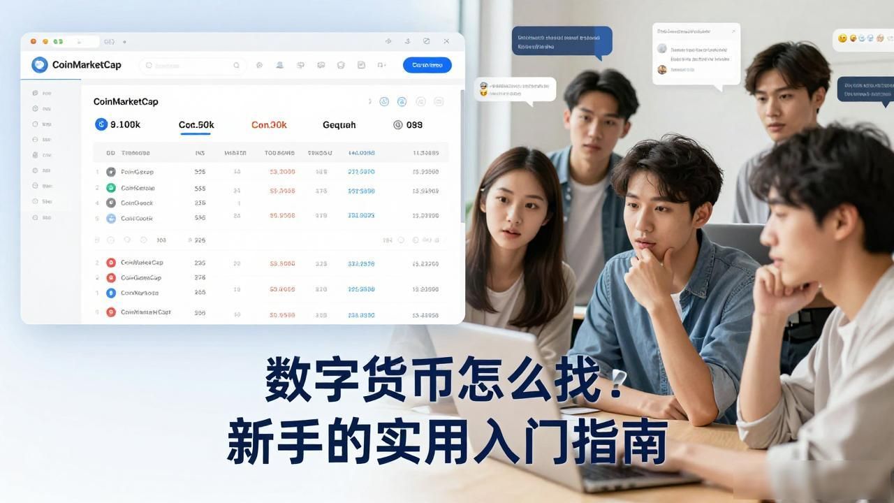 数字货币怎么找？新手的实用入门指南