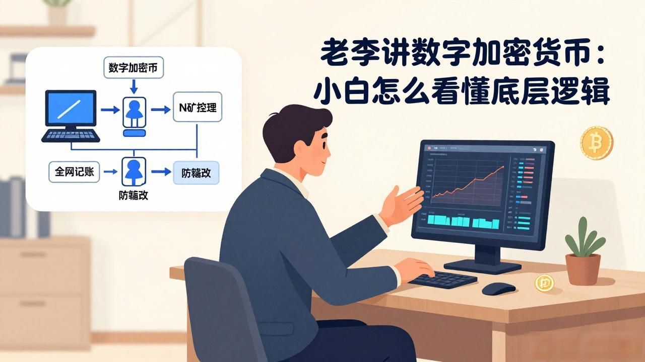 老李讲数字加密货币：小白怎么看懂底层逻辑