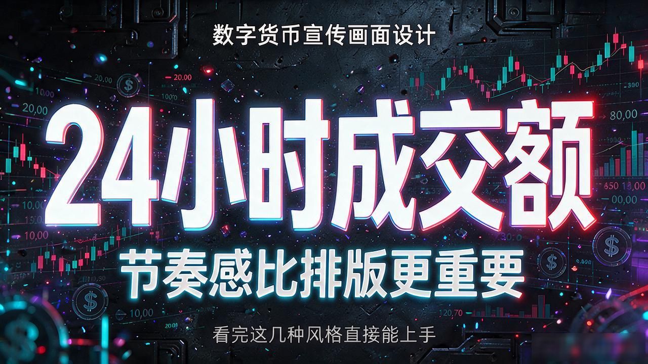 数字货币宣传画面怎么设计，看完这几种风格直接能上手