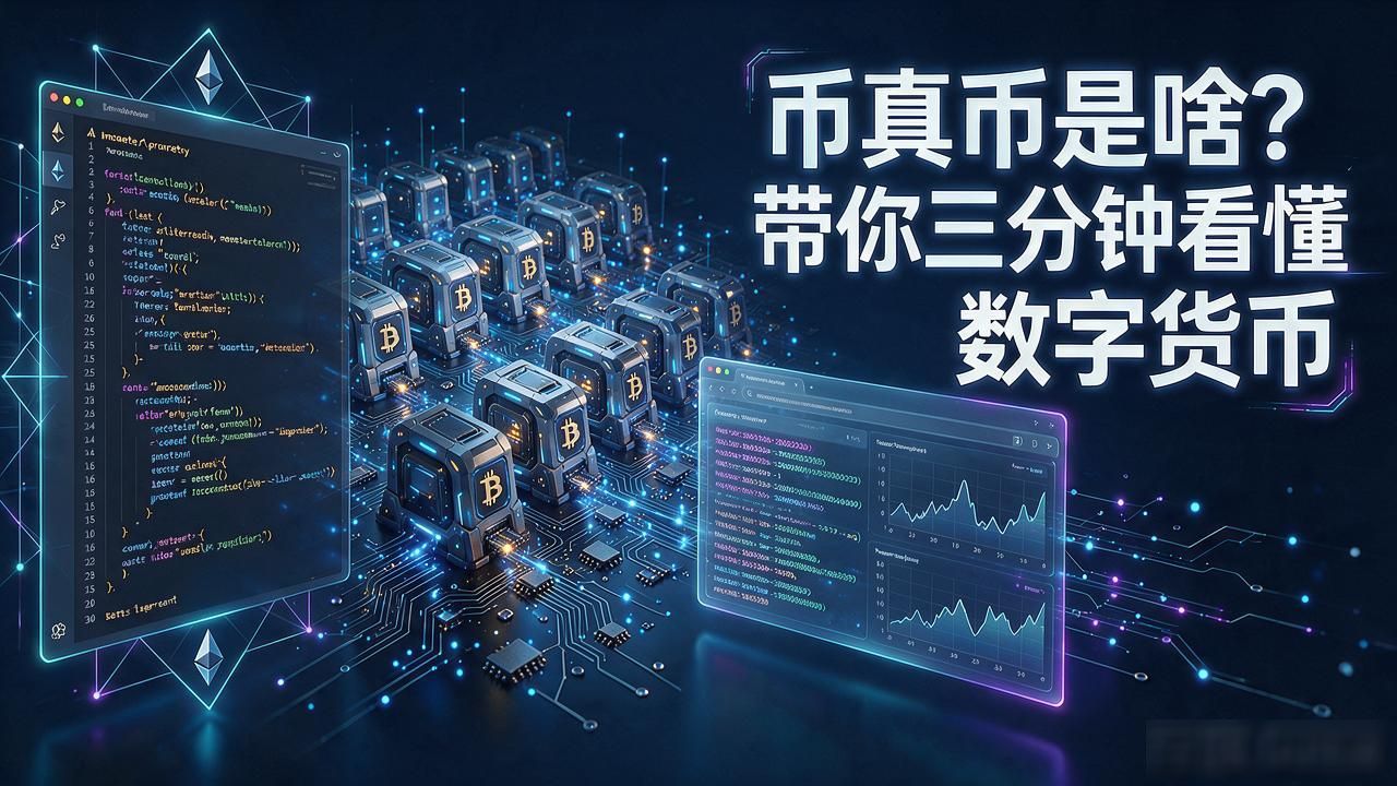 币真币是啥？带你三分钟看懂数字货币