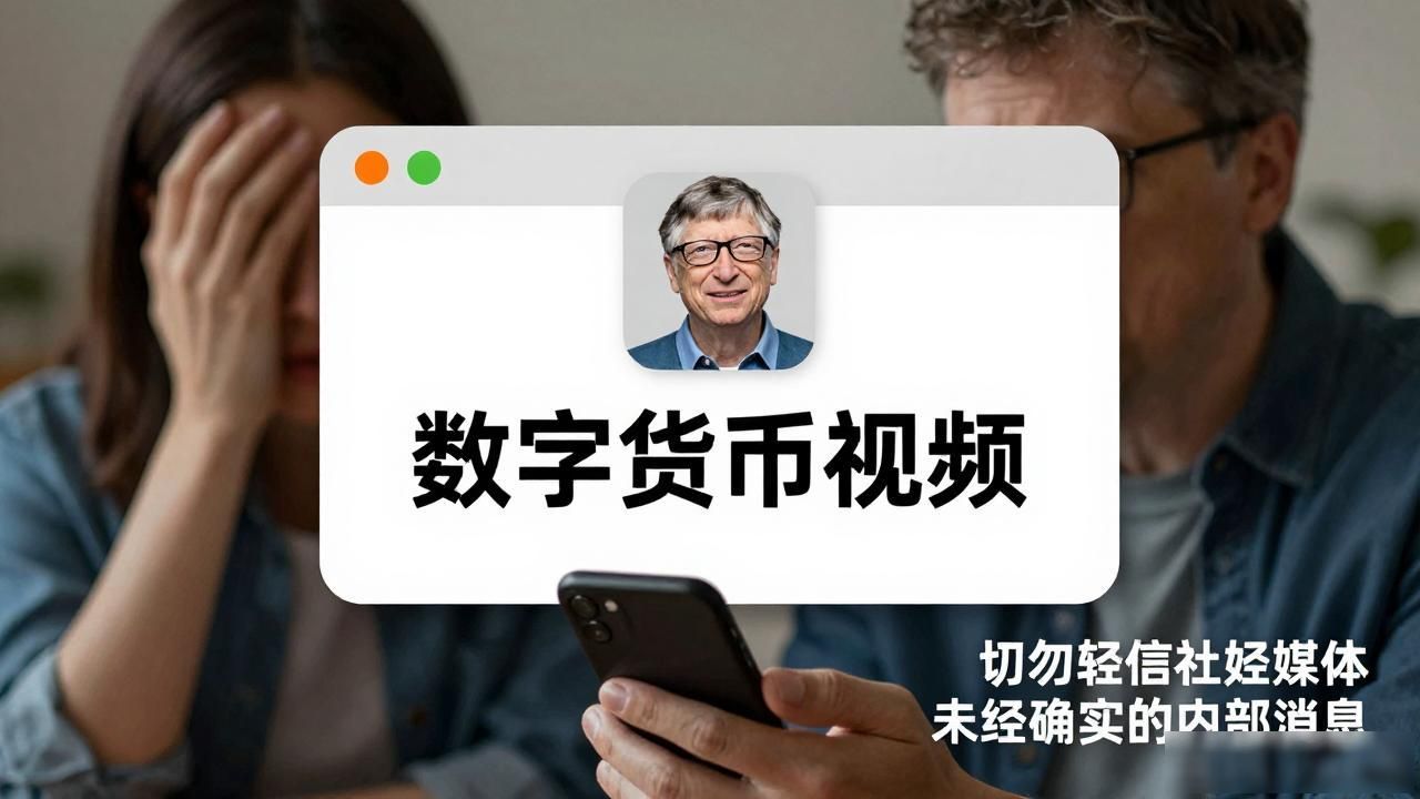 比尔盖茨数字货币视频辟谣，真相竟是这样