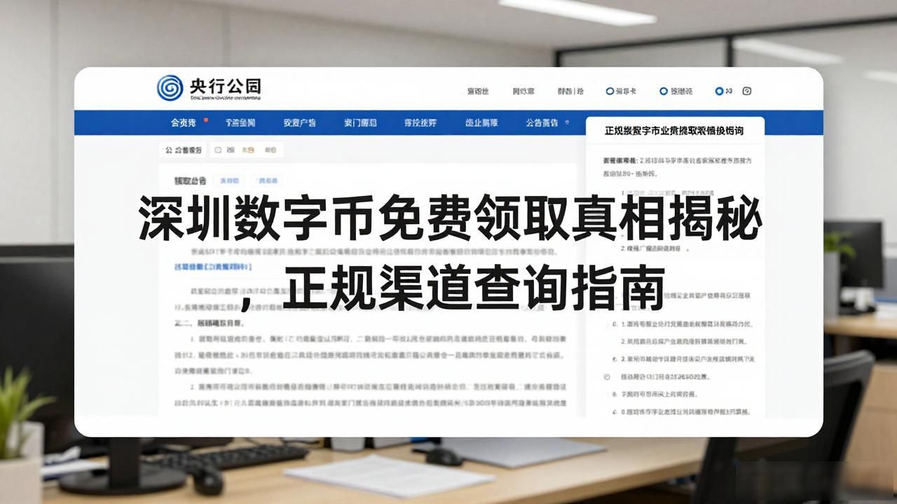 深圳数字货币免费领取真相揭秘，正规渠道查询指南