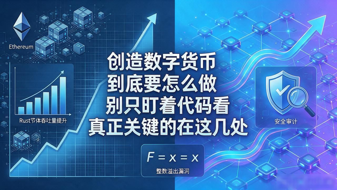 创造数字货币到底要怎么做 别只盯着代码看 真正关键的在这几处