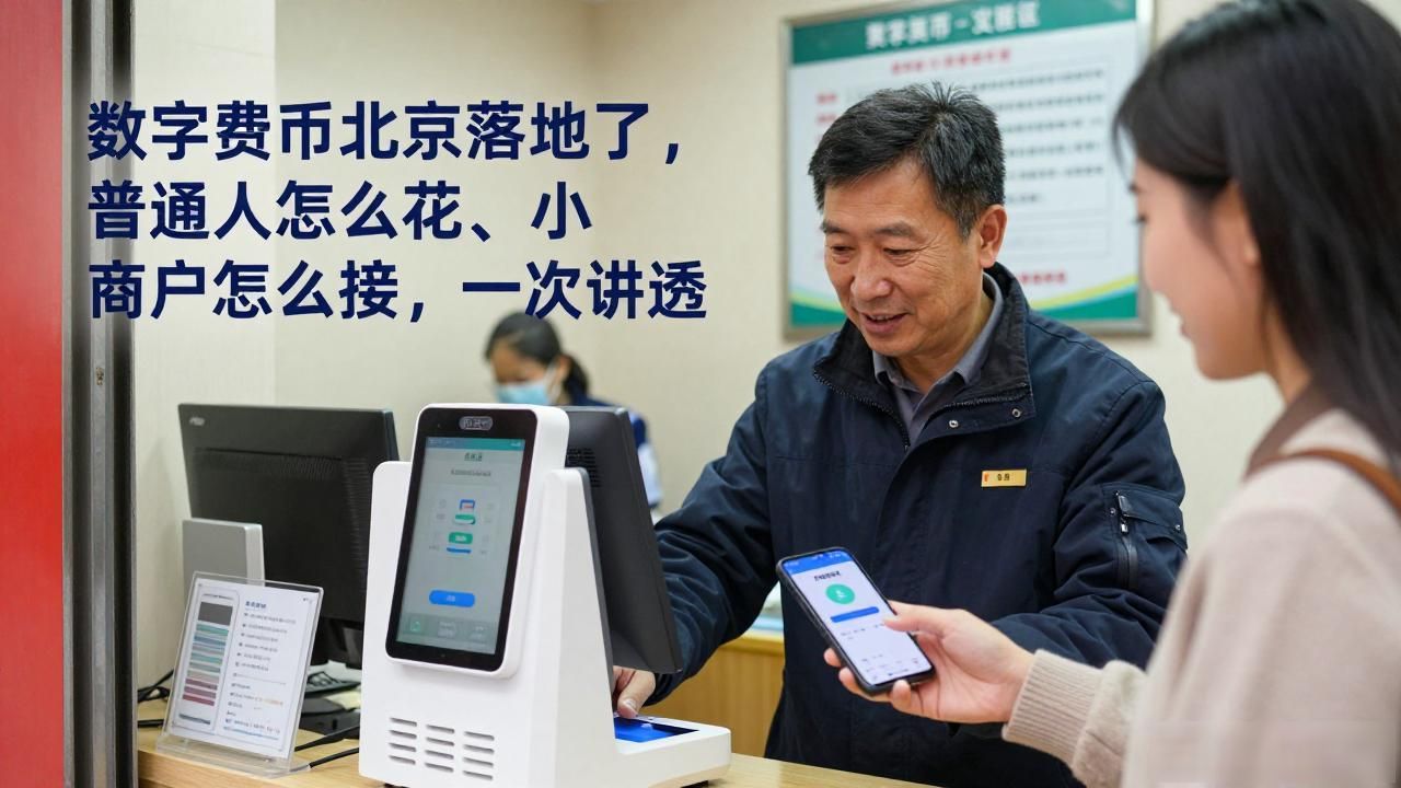 数字货币北京落地了，普通人怎么花、小商户怎么接，一次讲透