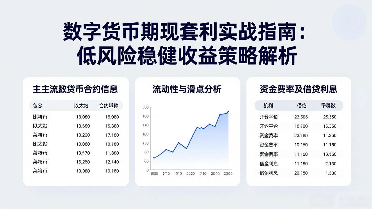 数字货币期现套利实战指南：低风险稳健收益策略解析