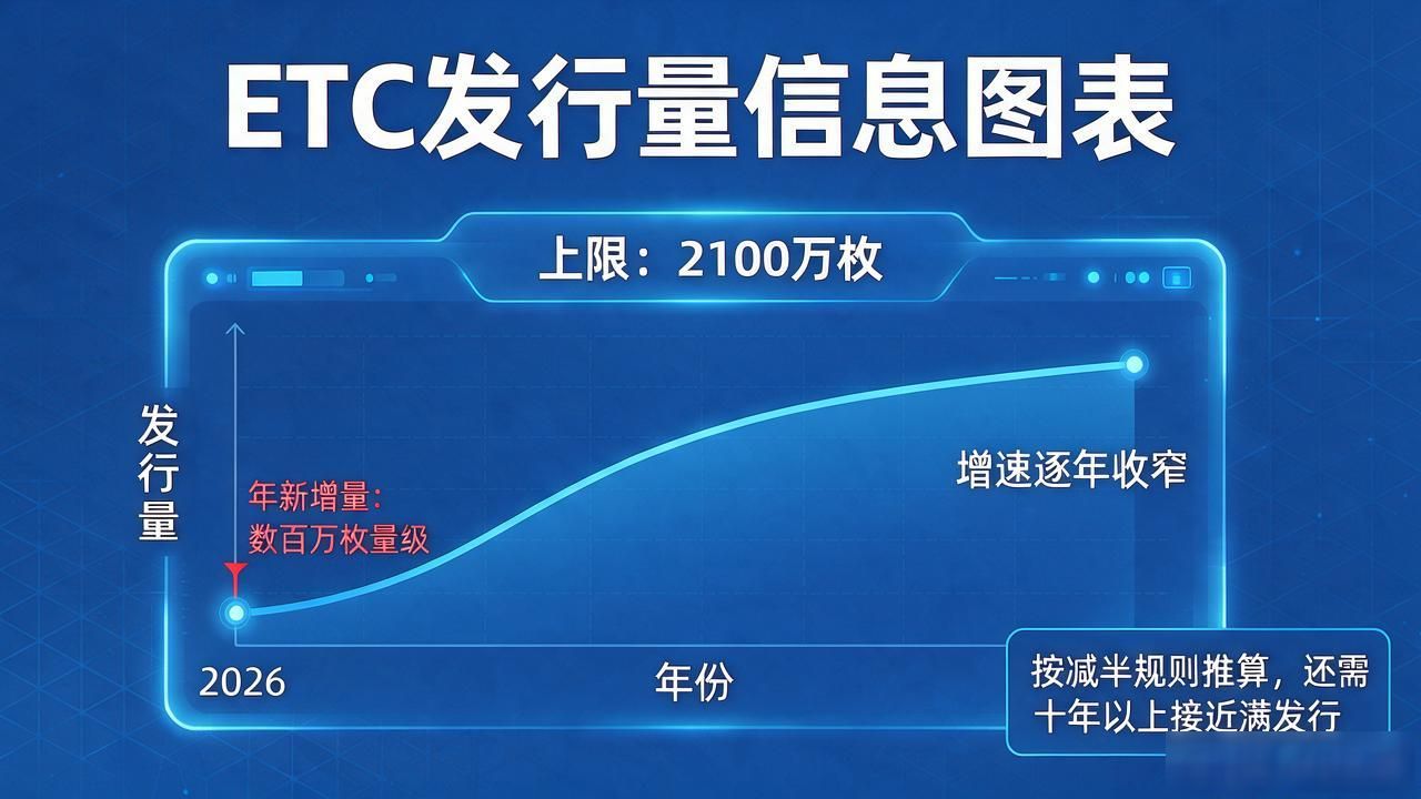 数字货币ETC发行量总共多少？2100万枚上限和减半机制