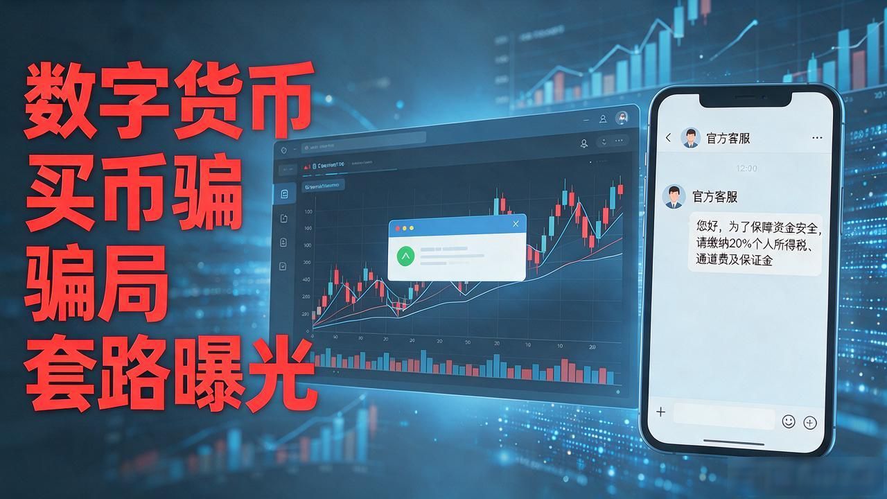 数字货币买币骗局套路曝光，这3种话术一出现就该跑