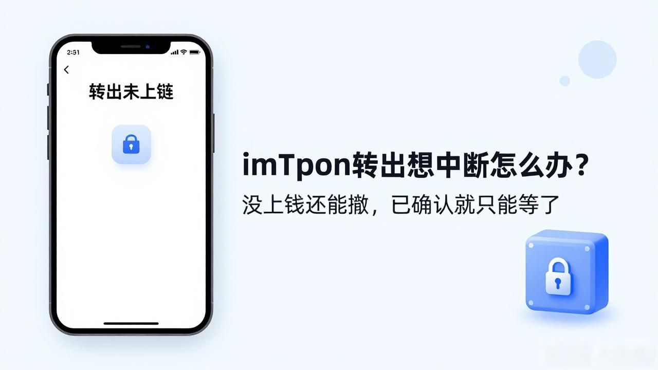 imtoken转出想中断怎么办？没上链还能撤，已确认就只能等了