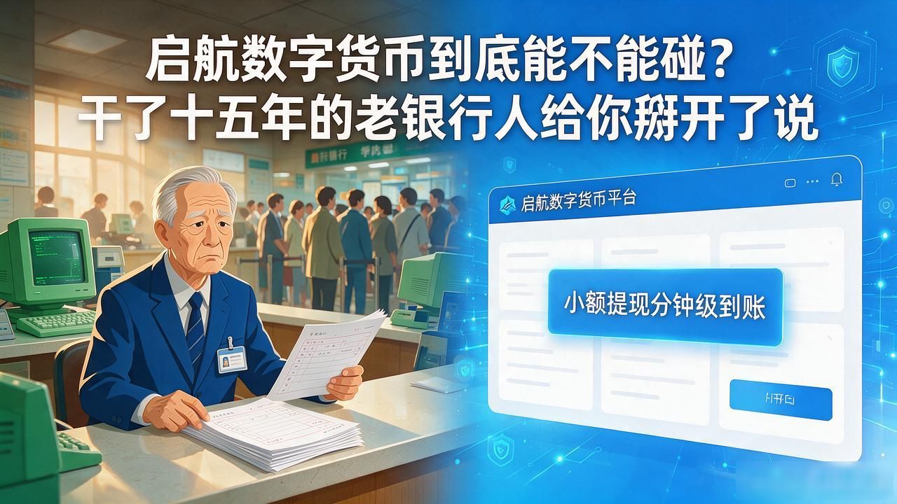 启航数字货币到底能不能碰？干了十五年的老银行人给你掰开了说-第1张图片-imToken 官网｜全球领先多链去中心化钱包｜BTC ETH NFT DeFi 管理工具