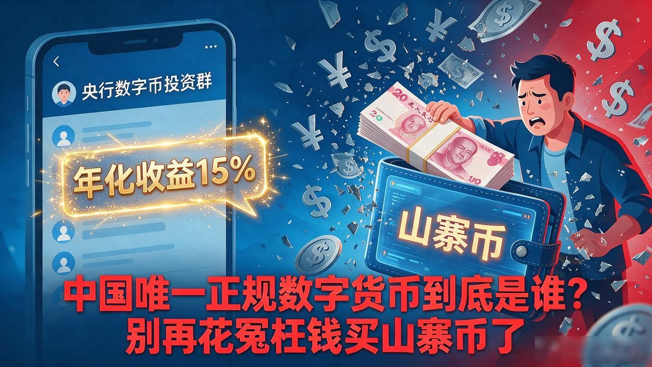 中国唯一正规数字货币到底是谁？别再花冤枉钱买山寨币了