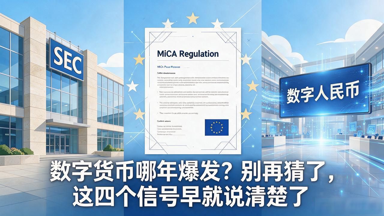 数字货币哪年爆发？别再猜了，这四个信号早就说清楚了