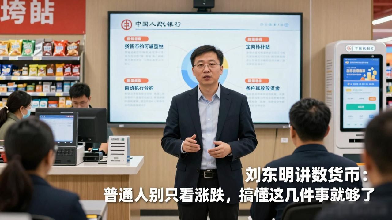 刘东明讲数字货币：普通人别只看涨跌，搞懂这几件事就够了